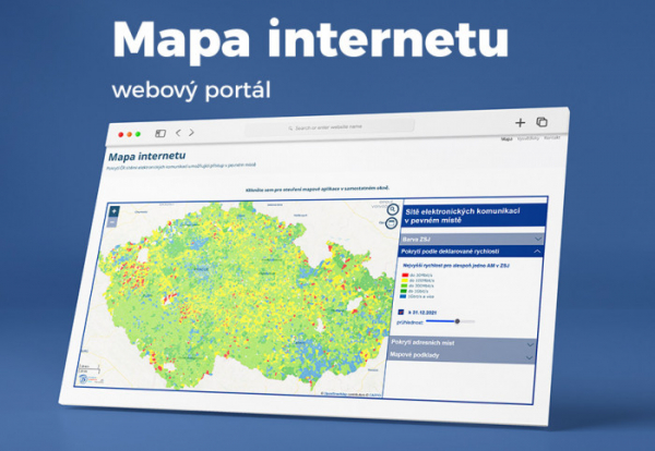 Ministerstvo průmyslu a obchodu spouští nový webový portál o pokrytí internetu v České republice