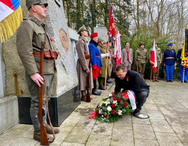 Martin Baxa si připomněl Den válečných veteránů v Plzni