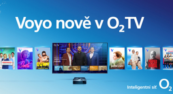 Voyo přichází do O2 TV. Nový balíček nabídne kromě exkluzivního obsahu i kanály Nova Sport 3 a 4