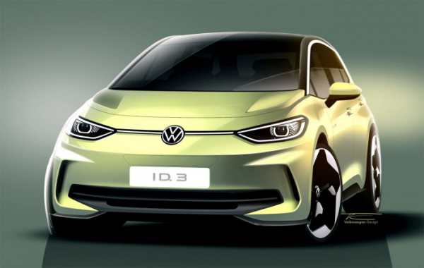 Volkswagen ID.3 ve vylepšené podobě se představí na jaře 2023