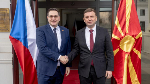 Ministr zahraničí Jan Lipavský navštívil Severní Makedonii