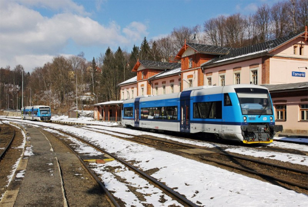 České dráhy koupily pro Liberecký kraj devět motorových vozů typu RegioShuttle RS1