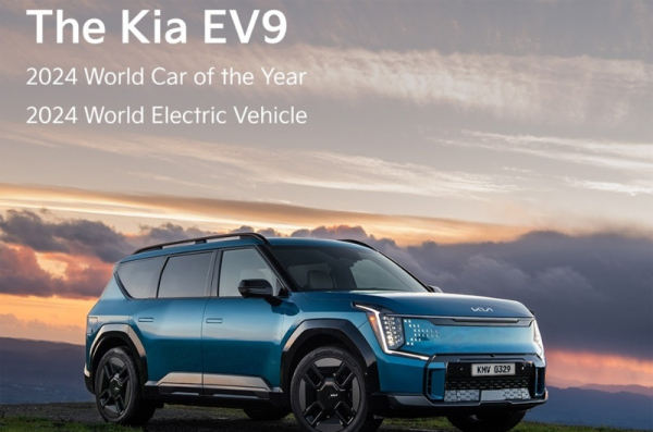 Kia EV9 získala dvojnásobné vítězství v soutěži World Car Awards 2024